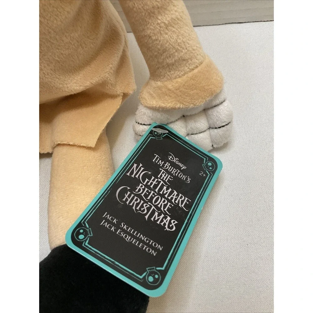NEW Disney Jack Skellington Pajama Plush Nightmare Before Christmas Nightcap 17